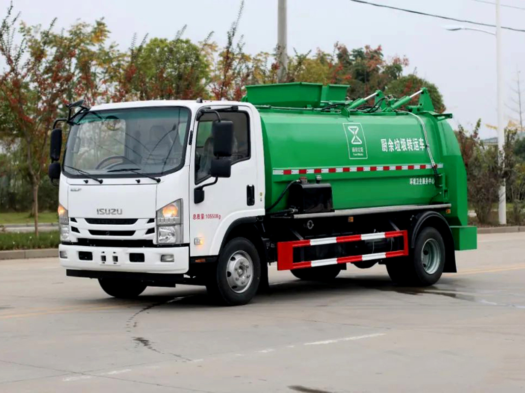 慶鈴五十鈴6方餐廚垃圾車